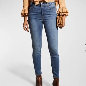 L'Agence Margot High-Rise Skinny Ankle Jeans size Light Vintage 24